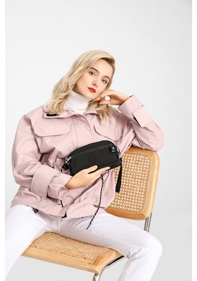 Smart Bags Minik Boy Su Geçirmez Krınkıl Kumaş Telefon Ve Postacı Çantası Lacivert
