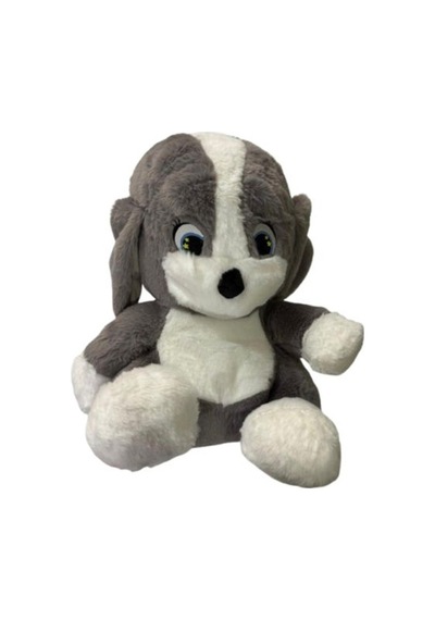 Unicus Peluş Sırt Çantası Gri Köpek Uncs-1061 Çok Renkli