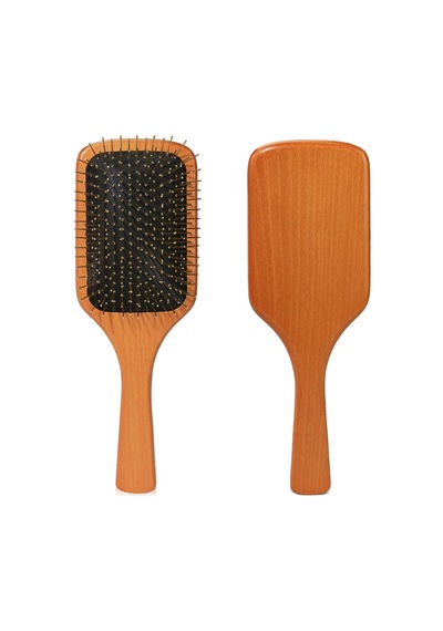 Çelik İğne Uçlu Bambu Tarak Bambu Saç Fırçası