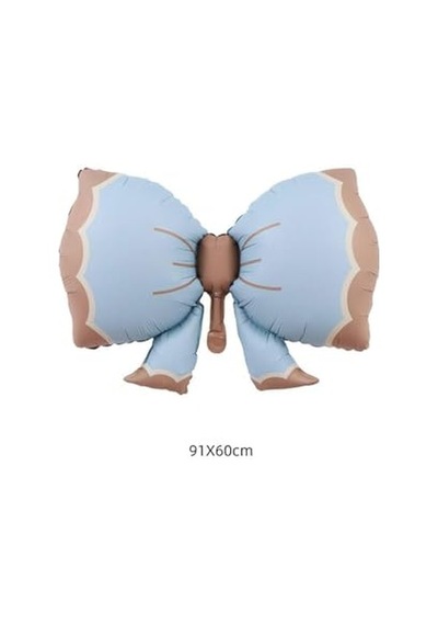 Fiyonk Pastel Folyo Balon Büyük Boy 90-61 Cm Genel
