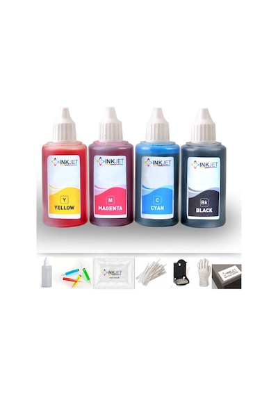 HP 304 Uyumlu Kartuş Dolum Seti HP 2630 2632 2620 2633 2700 2710