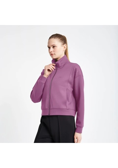Lescon Kadın Fermuarlı Sweatshirt 24n-2127 24ntbl002127-gül Kurusu