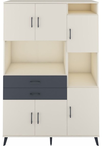 Hyperion Dolap 9 Raflı 2 Çekmeceli 6 Kapaklı 132x44x195 Aytaşı-aytaşı/antrasit Aytası/antrasıt Hyperion Dolap 9 Raflı 2 Çekmeceli 6 Kapaklı 132x44x195 Aytaşı-aytaşı/antrasit Aytası/antrasıt