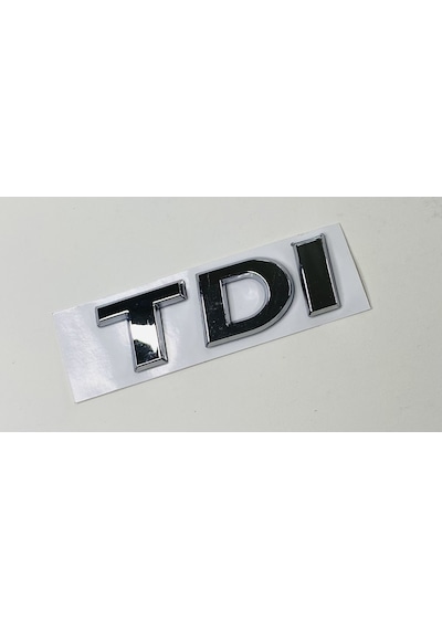 Volkswagen Jetta 2010 - 2014 Tdi Arka Bagaj Yazısı Krom Set