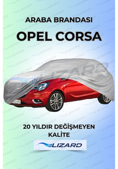 Opel Corsa Hatchback Hb Uyumlu Lüks Araba Brandası Miflonlu Branda Oto Çadır Örtü
