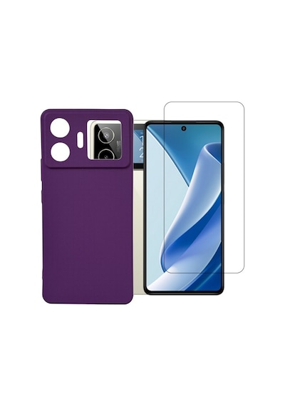 Teleplus General Mobile Gm 26 Pro 5g Kılıf Kamera Korumalı First Silikon + Nano Ekran Koruyucu