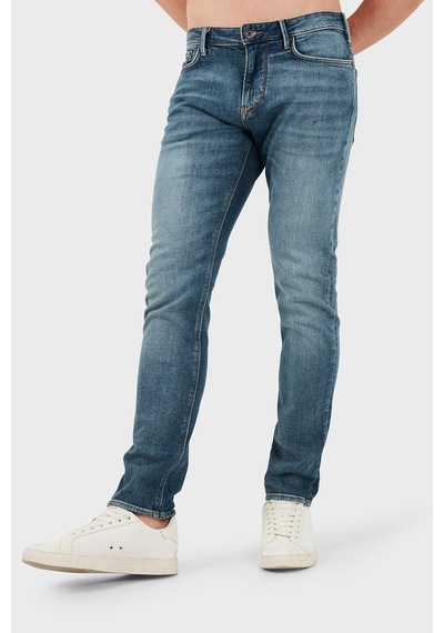 Emporio Armani Pamuklu Slim Fit Kot Pantolon Erkek Kot Pantolon Em000121 Af29662 Mb002 Lacivert Emporio Armani Pamuklu Slim Fit Kot Pantolon Erkek Kot Pantolon Em000121 Af29662 Mb002 Lacivert