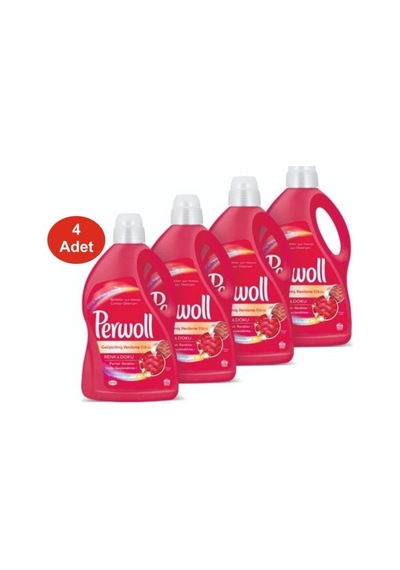 Sıvı Çamaşır Deterjanı Canlı Renkler 3 Lt 4 Lü Avantaj Paket Diğer