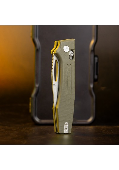 Real Steel Vena G10 Sap Nitro V Çelik Kamp Çakısı 7191sg Kum