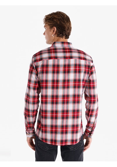 Colin's Colins Kırmızı Erkek Gömlek U.kol Cl1064817 Q1.v1 Red 001