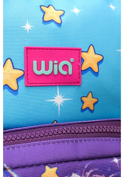 Wia Kız Çocuk Unicorn Desenli 3'lü Okul Çanta Seti Pembe