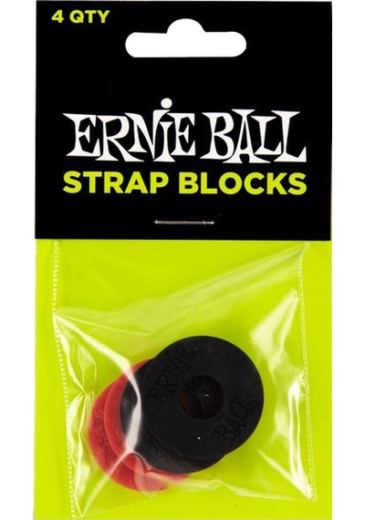 Ernie Ball P04603 Strap Blocks   4'Lü  Paket