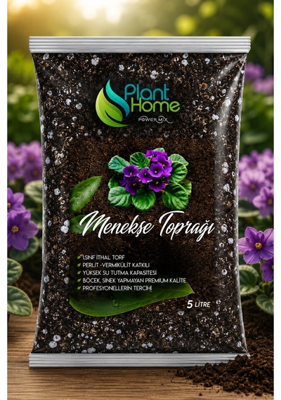 Menekşe Toprağı 5 Litre Organik Cocopeat Katkılı Profesyonel Menekşe Ve Çiçek Toprağı Diğer