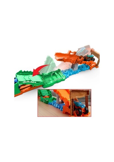 Monster Trucks Timsahı Devir Oyun Seti İle Eğlenceli Oyun