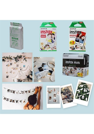 Fujifilm Instax İçin Fujifilm Fotoğraf Kağıdı Anında Açılma Imaging Mini 8/7s/25/70/90 20 Die Verpackung Fxawh Diğer