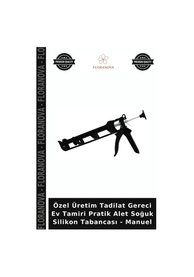 Özel Üretim Tadilat Gereci Ev Tamiri Pratik Alet Soğuk Silikon Tabancası - Manuel