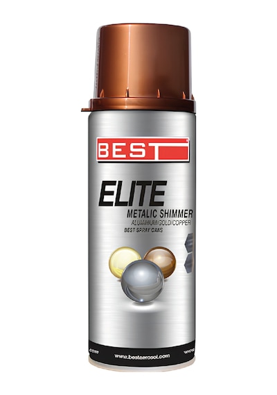 Sp. Elite Efekt Boya Gold 400 Ml Profesyonel Metalik Altın Sprey Boya