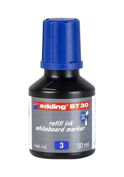Edding Tahta Kalem Mürekkebi Damlalıklı Ekonomik 30 Ml Mavi 2 Li Bt30 Çok Renkli