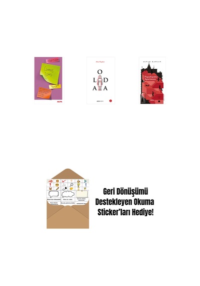 Camus Dansı + Aloda + Papadopulos Apartmanı + Okuma Sticker'ları