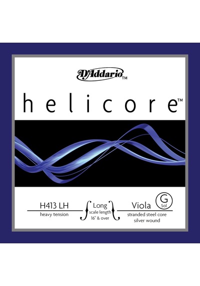 D'addario H413lh Helicore Tek Viyola Sol G Teli Long Scale - H