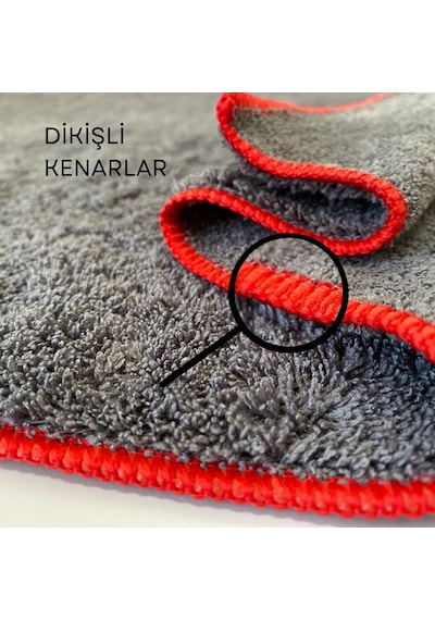 Mikrofiber Oto Kurulama Bezi - Süper Emici Araç Kurulama Havlusu - Araba Temizlik Yıkama Ve Kurulama Havlusu - 440 Gs