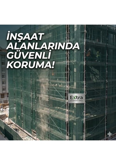 Yeşil Extra Gölgeleme Filesi%40 Gölgeleme - 30 Gr/m2-1,5 Mt. X 100 Mt