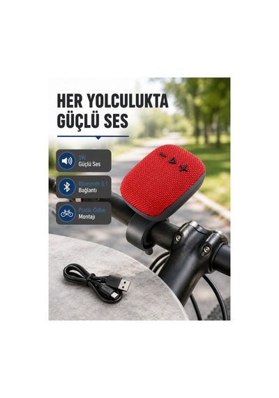Taşınabilir Hoparlör 5w Güç, Tws Bağlantı Ve 800mah Pil