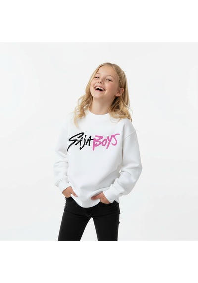 Seabubbles Saja Boys Çocuk Sweatshirt BEYAZ