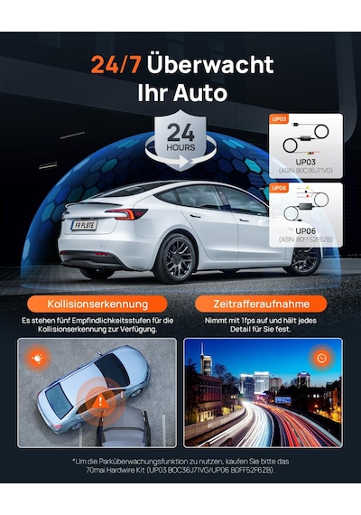 70mai A800se Araç Kamerası Araç Ön Arka 4k Hdr 2160p+1080p, 128 Gb Sd Kartlı, Taksi İçin Çift Araç Kamerası Adas, F1.55 Gece Görüşü, 210s Tampon Acil Durum Ön Kayıt, Park İzleme, 3" Ips, Maks. 512 Gb 70mai A800se Araç Kamerası Araç Ön Arka 4k Hdr 2160p+1080p, 128 Gb Sd Kartlı, Taksi İçin Çift Araç Kamerası Adas, F1.55 Gece Görüşü, 210s Tampon Acil Durum Ön Kayıt, Park İzleme, 3" Ips, Maks. 512 Gb