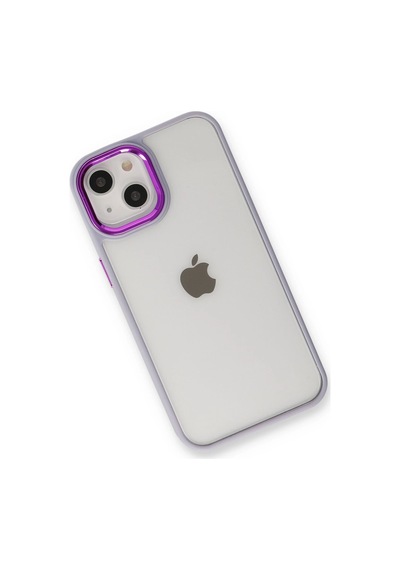 Newface Apple, Uyumlu iPhone 14 Plus Kılıf Dora Kapak Semeglbl - 12 - Lila