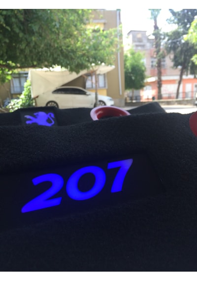 Peugeot 208 306 Pandizot Polyesterli Kabartmalı 2 Port Işıklı