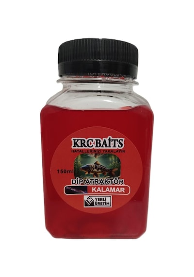 Krc Baits Sazan Dip Sıvısı Atraktör Yem Katkısı 150 Ml 6-kalamar