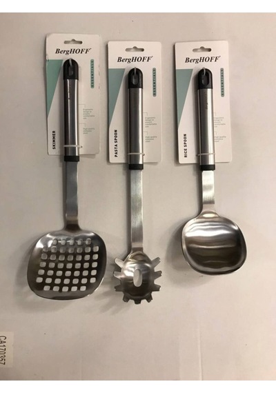 Essentials 3 Parça Mutfak Servis Seti Kaşık Kevgir Makarna K