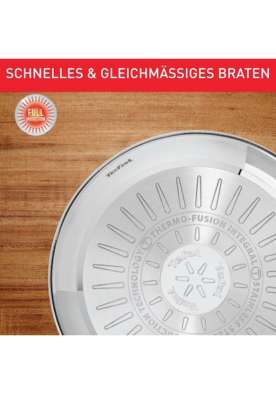 Tefal Duetto Tava Seti, 2 Parça. 24/28 Cm, Yalıtımsız, Kalın Isı Difüzyon Tabanı, Konforlu Sap, Dayanıklı, Her Türlü Sobaya Uygun, Paslanmaz Çelik, B866s234 Siyah Tefal Duetto Tava Seti, 2 Parça. 24/28 Cm, Yalıtımsız, Kalın Isı Difüzyon Tabanı, Konforlu Sap, Dayanıklı, Her Türlü Sobaya Uygun, Paslanmaz Çelik, B866s234 Siyah