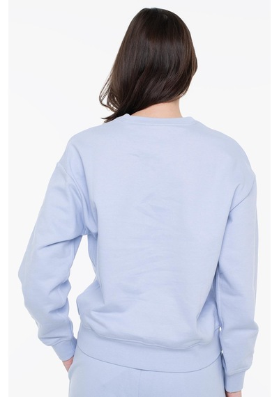 Calvin Klein Ls Monologo French Terry Rlxd Cn Mavi Kadın Sweatshirt Calvin Klein Ls Monologo French Terry Rlxd Cn Mavi Kadın Sweatshirt