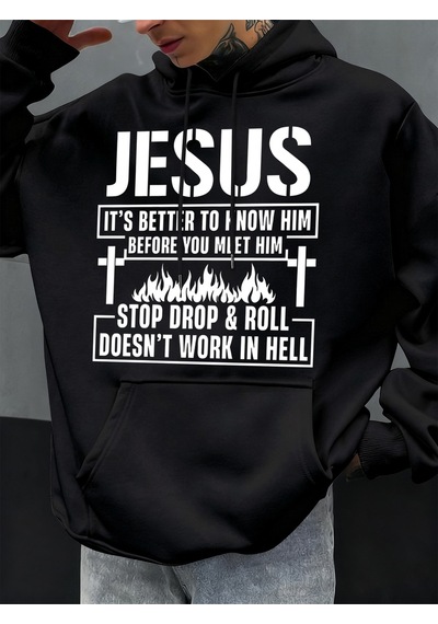 Startmore Startmoreisa'yı Anlamalısınız Baskılı Erkek Kapüşonlu Üstleri Hip Hop Hoody Günlük Polar Yumuşak Spor Siyah