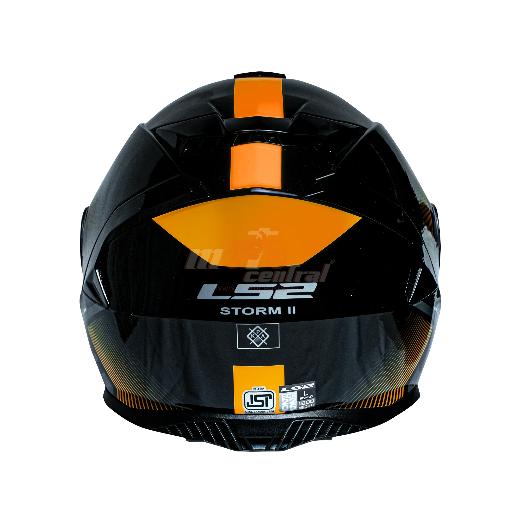 Ls2 Storm 2 Epıc Fullface Motosiklet Kaskı Siyah - Turuncu