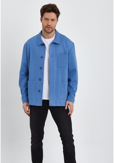 Alexandergardi Alexandergardı Cepli Oversize Ceket Un 744 001