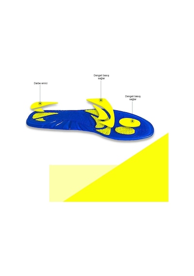 Gel Comfort GC13 Yumuşak Jel, Rahat, Konfor, Sneaker Ayakkabı Tabanlık