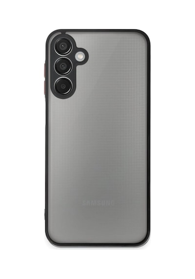 Samsung Galaxy  Uyumlu  A16 5g Kılıf Montreal Silikon Kapak - Siyah