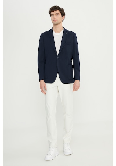AC&Co / Altınyıldız Classics Erkek Lacı Pamuklu Slim Fit Dar Kesim Armürlü Esnek Torba Cepli Blazer Ceket Lacı AC&Co / Altınyıldız Classics Erkek Lacı Pamuklu Slim Fit Dar Kesim Armürlü Esnek Torba Cepli Blazer Ceket Lacı
