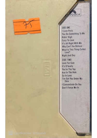 Plak Değildir Kaset Tir Ella Fitzgerald Sing The Cole Porter So