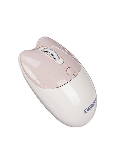 Km-6284 Whısker Renkli Tuşlu Bej Kablosuz Q Klavye + Mouse Set Optik