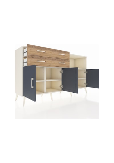 Kronos Konsol 4 Raflı 4 Çekmeceli 4 Kapaklı 176x59x99 Aytaşı-antr Aytaşı-antrasit/çam Kronos Konsol 4 Raflı 4 Çekmeceli 4 Kapaklı 176x59x99 Aytaşı-antr Aytaşı-antrasit/çam