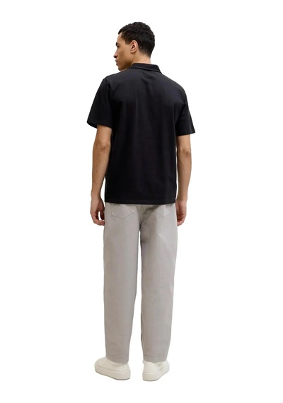 Jack & Jones Jack&jones 12288118 Yakali Erkek Tshirt - Siyah