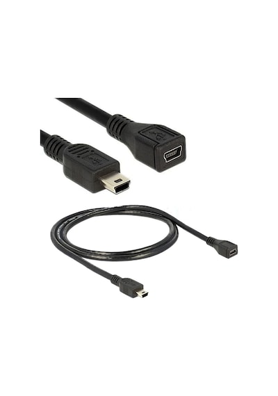 Mini Usb Uzatma Kablosu 5 Pin Mini Usb Dişi Erkek Kablo 1.5m