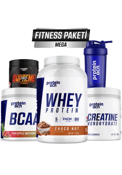 Fıtness Paketi Mega - Chocolate & Hazelnut / Pineapple Watermelon Diğer