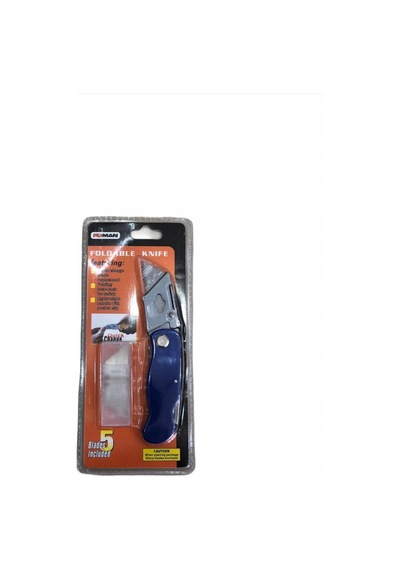 Katlanır Maket Bıçağı 5 Yedek.Halı Falçata