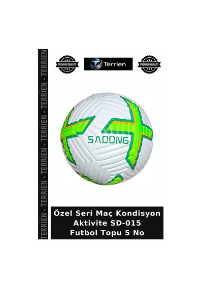 Özel Seri Maç Kondisyon Aktivite Sd-015 Futbol Topu 5 No Çok Renkli