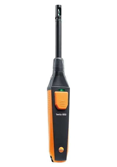 Testo 605i Akıllı Telefon İle Kullanılabilen Sıcaklık Ve Nem Ölçer